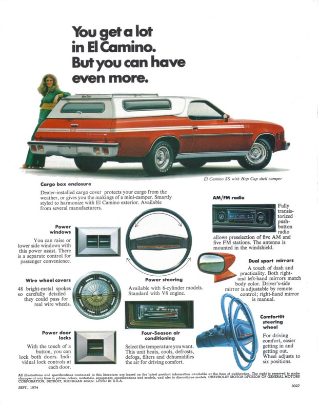 1975 Chevrolet El Camino Brochure Page 5